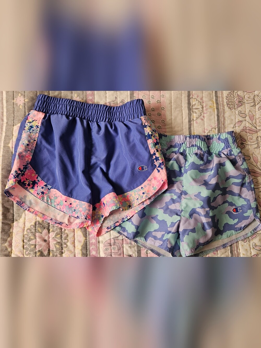 Champion 2 Pair Girls' Size 5 Shorts